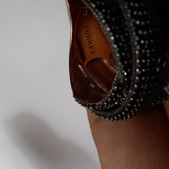 925 Genuine Madeira Citrine and Natural Black Spinel. PRICE IS FIRM. - Picture 9 of 16